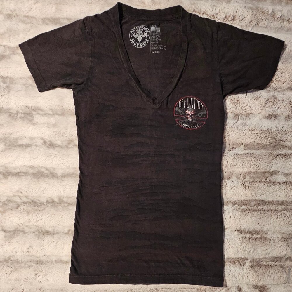 Afflition Live Fast Tee Size Small